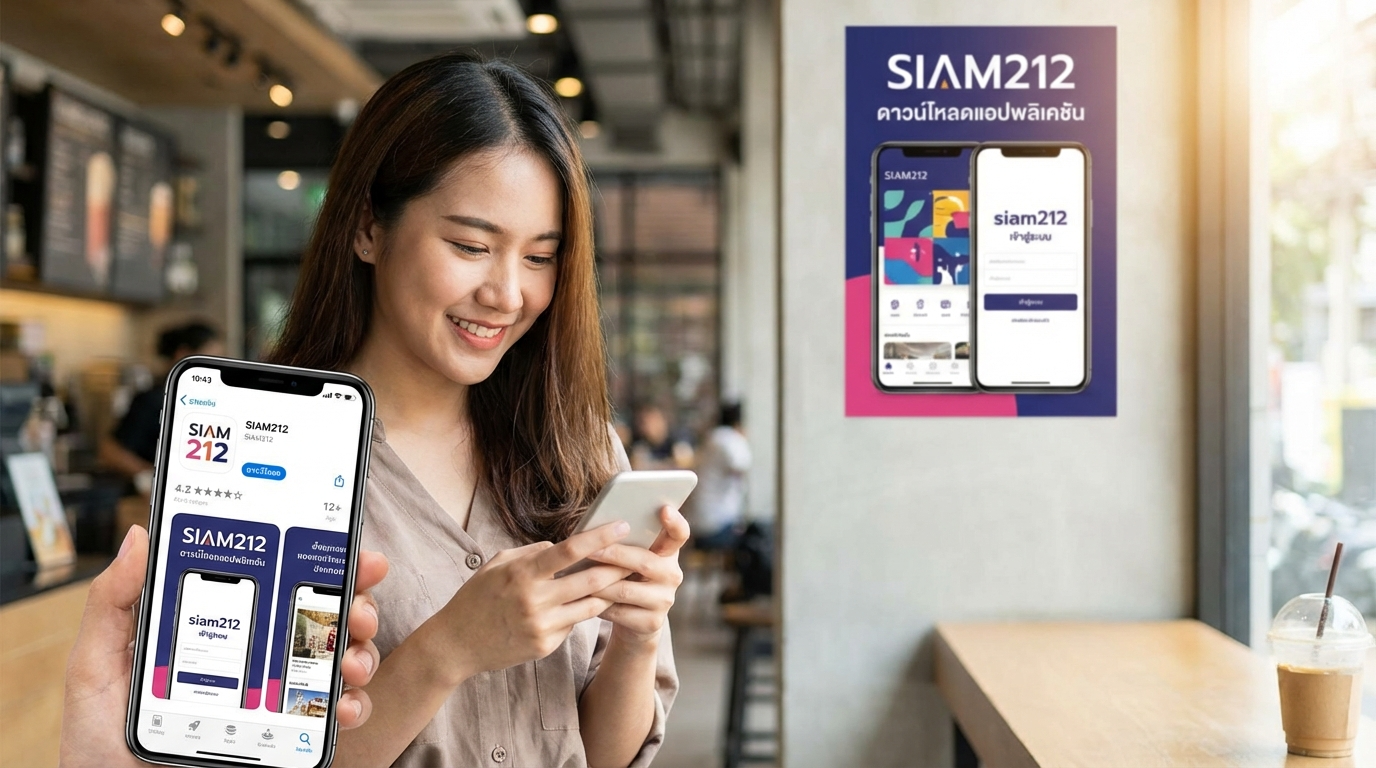 การดาวน์โหลดแอปพลิเคชัน SIAM212