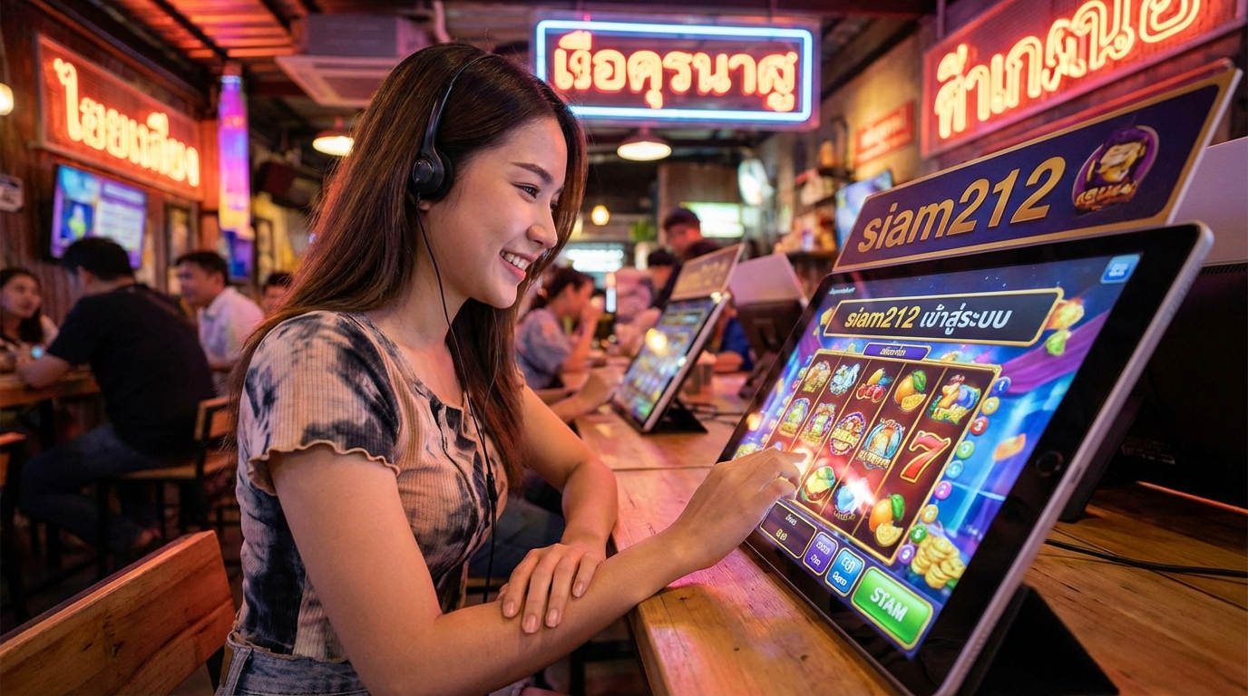 การเล่นเกมสล็อตที่ SIAM212