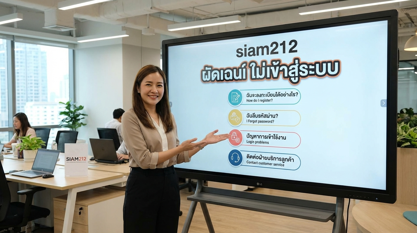 คำถามที่พบบ่อยเกี่ยวกับ SIAM212